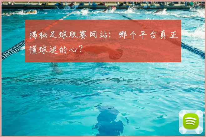 揭秘足球联赛网站:哪个平台真正懂球迷的心?