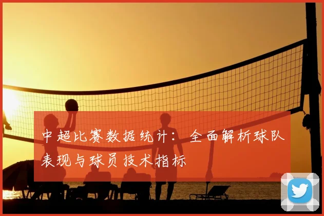 中超比赛数据统计：全面解析球队表现与球员技术指标